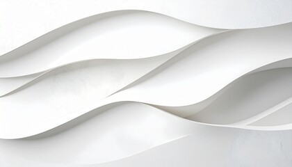 Fototapeta premium Abstract layered background with soft flowing curves