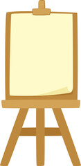 Blank Canvas Art Easel