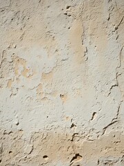 Obraz premium Weathered stucco texture with peeling paint and rough, uneven surface
