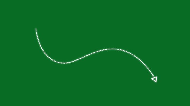 Two location pins connected by a dashed line animated on background. location pins connected by a dashed line,4k video