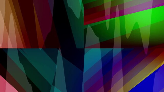 abstract colorful background with triangles