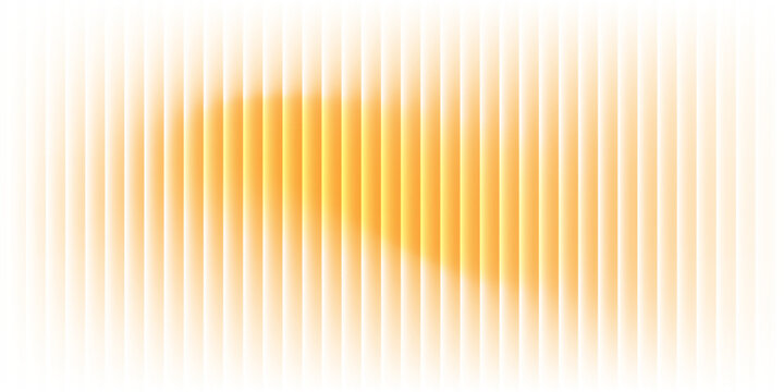 Abstract background with shiny glass ripple effect in yellow and white gradient colors. Eps10 vector
