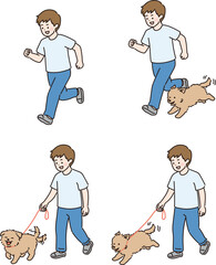 애견 반려견 강아지 일러스트 