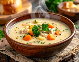 Bosnische Begova Čorba mit H&auml;hnchen