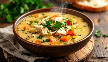 Bosnische Begova Čorba mit H&auml;hnchen