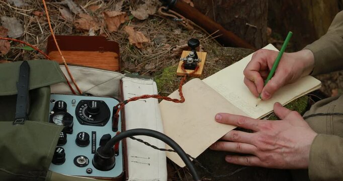 Documenting Nature: Vintage Equipment and Handwritten Notes