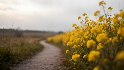 flowers blooming in the field