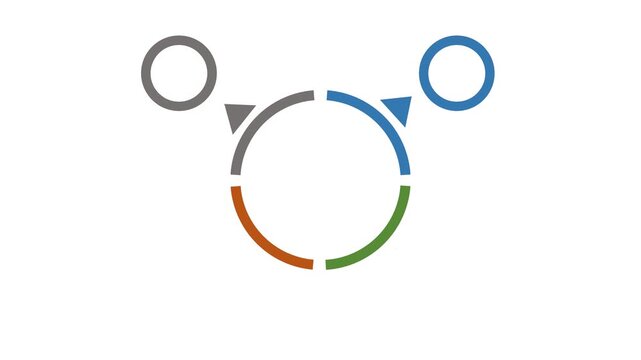 A clean 4-step motion infographic simplifying workflows and clarifying strategy.