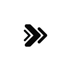 Fototapeta premium Black arrows pointing right on transparent background illustration graphic design