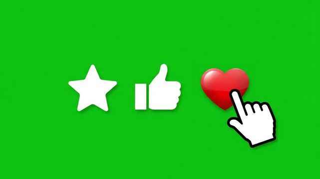 Chroma Key Template with pop up youtube subscribe like bell icon button clicked animation motion graphic green screen clip 4k distortion, overlay, glitch, static noise, scan lines on black background