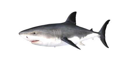 Fototapeta premium great white shark attack