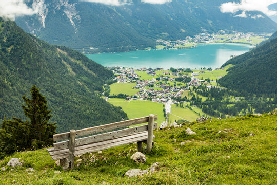 Blick vom Feilkopf auf den Achensee