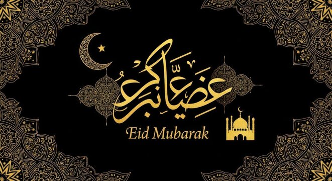 Celebrating eid mubarak