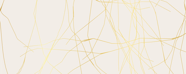 Obraz premium Gold Kintsugi crack pattern on whitish background