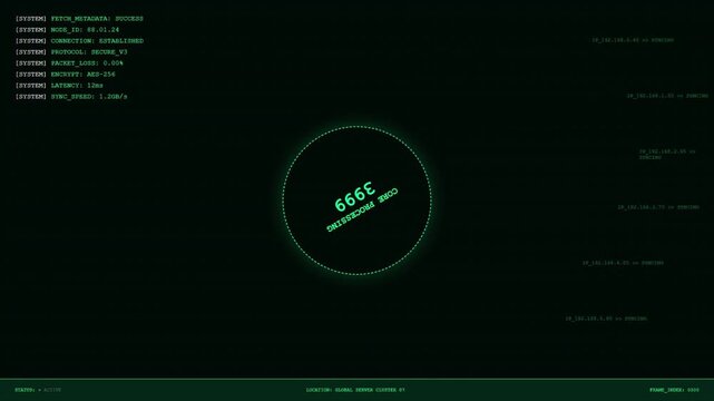 Green loading bar with vector barcode and bar chart design for modern web interface illustration