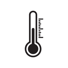 thermometer vector illustration isolated on white back