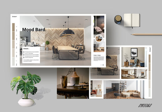 Interior Mood Board Design