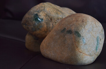 Real jade Natural sparkling green color