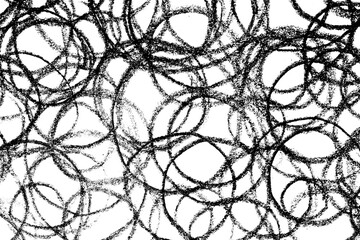 Abstract grunge black and white distressed texture rips tears and rust transparent crumpled industrial overlay background