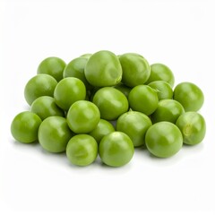 Erbsen frisch isoliert