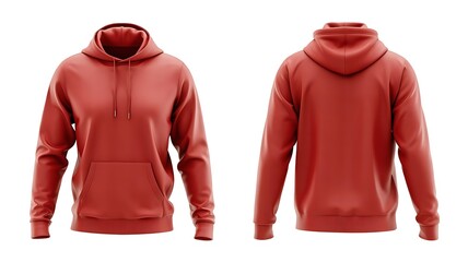 red hoodie