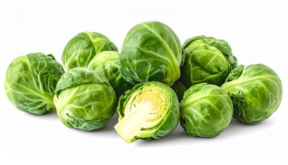 Fototapeta premium Rosenkohl isoliert