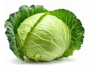 Obraz premium Weißkohl isoliert