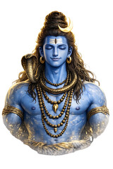 Symbolic Maha Shivratri Shiv Illustration Transparent PNG Representing Mahadev