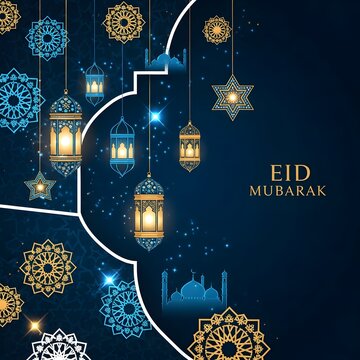 Ramadan and eid 2026 celebrations lanterns and decorations