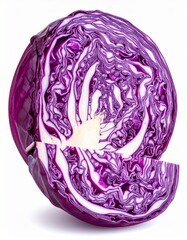 Fototapeta premium Rotkohl freigestellt