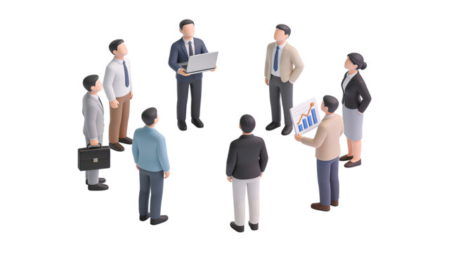 A diverse team of successful business people and professional managers standing together in an office setting to represent leadership and teamwork during a corporate meeting