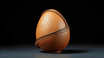Obraz premium Fashion Leather Easter Egg Design