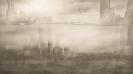 Fotobehang Erasmusbrug Rotterdam Erasmusbrug  © Anne-Marie 