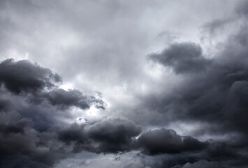 Obraz premium Dramatic Storm Clouds Background