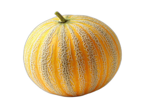honigmelone isolated on a white background ar 43