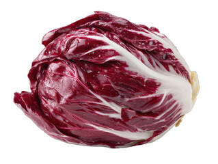 Obraz premium radicchio isolated on a white background ar 43