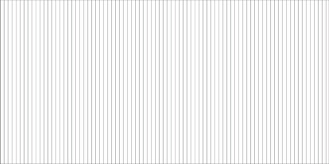 Fototapeta premium Narrow black-white vertical lines. Symmetric geometric ornament. Striped seamless pattern, abstract wallpaper. Digital paper for textile print, page fill. Vector