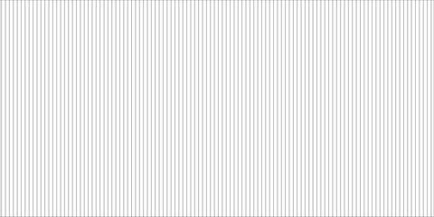 Fototapeta premium Narrow black-white vertical lines. Symmetric geometric ornament. Striped seamless pattern, abstract wallpaper. Digital paper for textile print, page fill. Vector