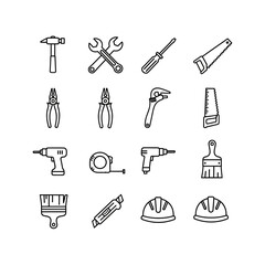 Obraz premium A collection of stylized black Asian clouds with traditional swirling patterns, isolated on a white background, suitable for design elements.