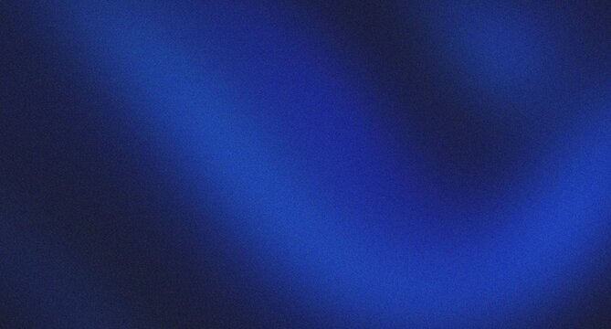 Abstract grainy gradient background with vibrant blue and deep navy hues blending smoothly, creating a modern and artistic visual effect