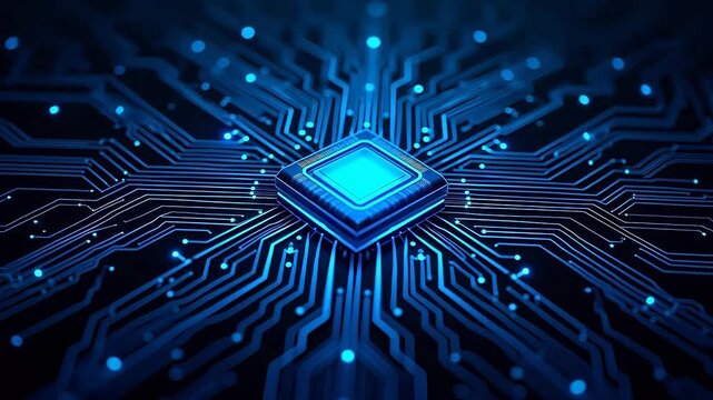 Microchip with circuit board