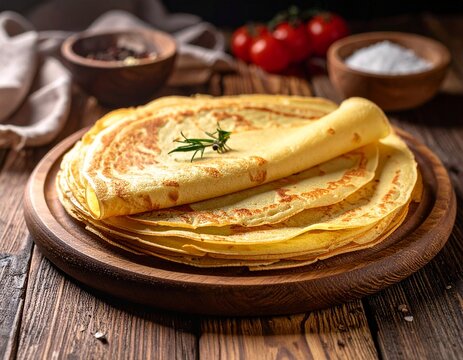 Norwegische Lefse aus Kartoffelteig