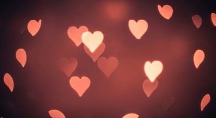 red heart background