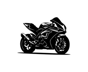 Obraz premium Sport Motorcycle Vector Illustration