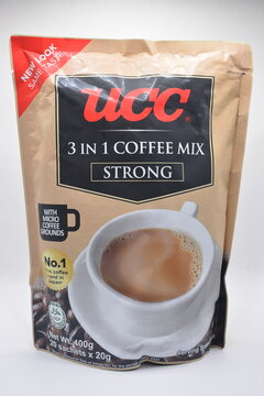 Ucc 3 in 1 coffee mix strong in Manila, Philippines