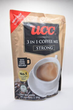 Ucc 3 in 1 coffee mix strong in Manila, Philippines