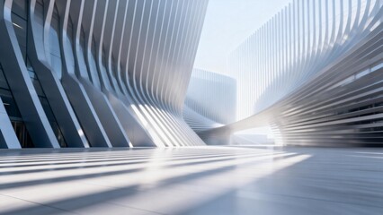 Obraz premium Modern abstract building facade