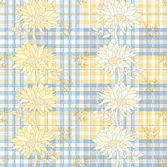 Country Retro, backdrop , surface pattern design, Illustrations
