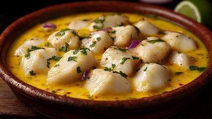Spicy Fish Stew Bowl.