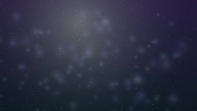 Starry Night Bokeh Background